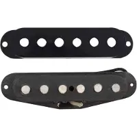 Gotoh GPU-STCLABBX Classic Alpha Single Coil ST Pickup - Alnico 5 staafmagneten, brug, zwart