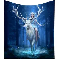 Nemesis Now Plaid Fantasy Forest Multicolours