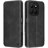 Techsuit Hoesje geschikt voor HONOR 400 Smart - Safe+ Book Wallet Case - Zwart