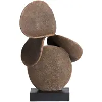 Light & Living Light&living Ornament 34x23,5x54 cm AXIS donker bruin+zwart