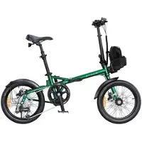 ENGWE Zip - Elektrische Vouwfiets - Groen - Opvouwbaar in 3 Seconden - Tot 120 km Actieradius - Koppelsensor - Slechts 17 kg