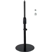 Kensington A1010 Telescopisch Bureausteun/Standaard voor o.a. Ringlamp, Webcam, Microfoon - Verstelbare Webcam Houder - Zwart