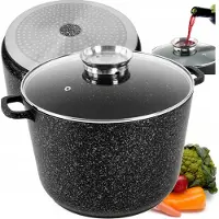 Elitehoff Traditionele Pan 15L - Marmere Coating, Geschikt voor Inductie
