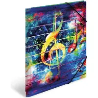 Herma Elastomappen A4 PP Music