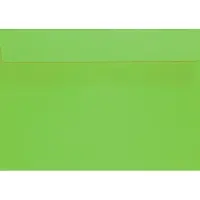 Netuno Gladde groene enveloppen A5 - 162 x 229 mm - 20 stuks - HK zelfklevend met plakstrip - 120 gram - Design -