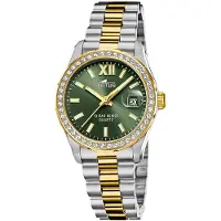Lotus Analoog horloge '- Watch Freedom - Quartz watch movement - Watch case width: 32.5 mm' groen
