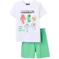 Zippy 3107147801 Korte Mouw Pyjama Groen,Wit 3-4 Years Jongen