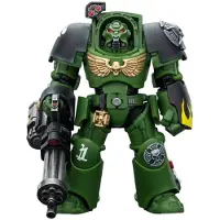 Joy toy Warhammer 40,000 Action Figure Salamanders Terminator 3 with Power Fist and Assault Cannon 14 cm