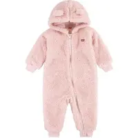 Levi's Levi´s  Kids Bear Sherpa Lange Mouw Romper Roze 12 Months Jongen