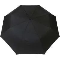 Smati Ville Opvouwbare Stormparaplu - Compact - Auto Open - ø 100 cm - Ville Zwart