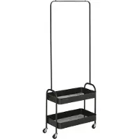 Happiq Sta-op Fauteuil van Kunstleer & Staal – Relaxstoel met Opsta Hulp 80x96x107 cm – Bruin