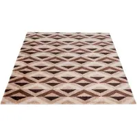 Hamat Droogloopmat Binnen Glam Sahara Diamond 60x100cm – Wasbare Deurmat met Antislip – Hoge Vochtopname – 100% Polyamide