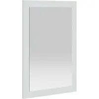 vidaXL Spiegel FAUSKE Wit 43 x 3,5 x 77 cm Rechthoekig