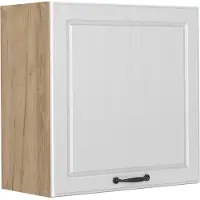 Vicco Hangkast R-Line, Wit landelijk/Goudkleurig Eiken, 60 cm met 1 deur