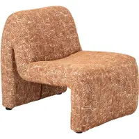 J-Line Chaise longue Margo - multiplex/stof - roest