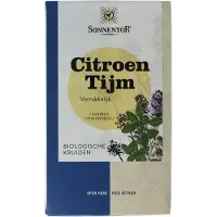 Sonnentor Citroen tijm thee bio 18 zakjes