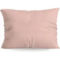 Zelesta Pure Uni kussenslopen Katoen set van 2 - Zacht Roze - 60x70cm