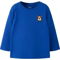 Name it Shirt 'NMMLUCCAN' crème / blauw / bruin / zwart