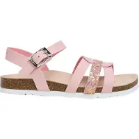 Pepe Jeans Meisjes Roze Oban Gulf sandalen (34), Plat, Gesp, Casual, kinderkleding PGS800003