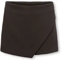 ONLY KIDS GIRL skort - donkerbruin Rok Meisjes Polyester Effen - maat 152