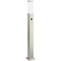 vidaXL Bolderverlichting met sensor 80 cm RVS IP44