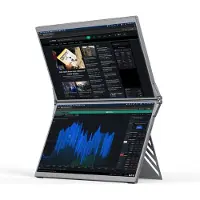 Arzopa E1 Dual Screen Draagbare monitor Energielabel E (A - G) 39.6 cm (15.6 inch) 1920 x 1080 Pixel 16:9 25 ms HDMI, USB-C (DP Alt Mode) IPS LCD