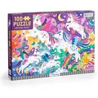 Mudpuppy Unicorn Magic 100 Piece Puzzle