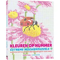 Uitgeverij MUS Kleuren op Nummer: Extreme Mozaïek Kleurboek 2
