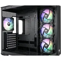Thermaltake View 380 TG ARGB Mid - PC Case - Behuizing - Gehard Glas - 4x120mm Ventilator - Zwart
