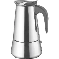 Weiss Espressomachine 6 kopjes roestvrij staal, Espresso pot, Grijs
