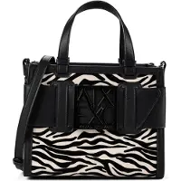 Armani Exchange Schoudertas 'XW000392 AF26445' zwart