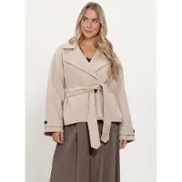 Inwear Dames Jassen Zillaiw Short Coat - Beige - Maat 38