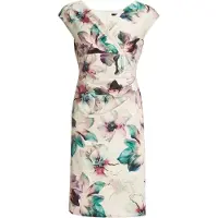 Swing Jurk crème / spar / sering / bessen