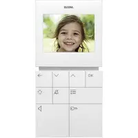 Elcom i2-Bus videosproeksysteem BVF-510 WS, intercom voor binnenshuis, 2-draads, wit, artikelnummer 1835103