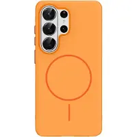 IMoshion Color Backcover met Thin MagSafe Ring voor de Samsung Galaxy S26 Ultra - Oranje
