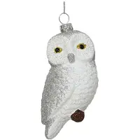 Décoris Uil kerst ornament | (Kunststof)