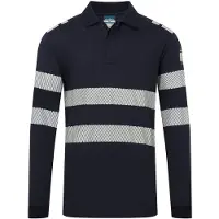 Portwest Pw3 Modaflame Poloshirt Met Lange Mouw Fr733 Vlamvertragend | Maat: 3XL