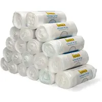 123schoon Aanbieding: 20x Vuilniszakken 35 liter | 50 stuks | huismerk