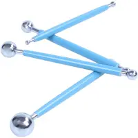Typecat Metalen bal stylus klei keramiek aardewerk beeldhouwen modelleergereedschapset