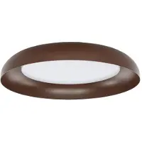 LINDBY Plafondlampe , Florie, Roestbruin, Woonkamer, Kunststof, Modern