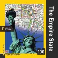 Megamoviestore The Empire State Mini 100 piece jigsaw puzzle - 0819844015428