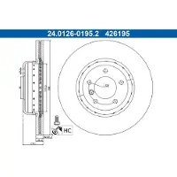 Ate Remschijf 24.0126-0195.2