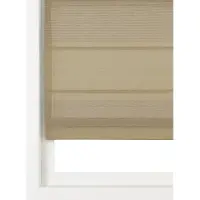 HEMA Vouwgordijn Hasselt lichtdoorlatend taupe (taupe)