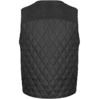 Howick Heren Gewatteerd Polyester Lichtgewicht Gilet (Zwart)