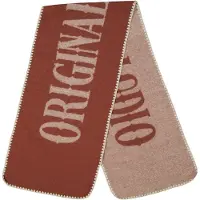 Jack & Jones Jack And Jones Langwerpige sjaal met gehaakte details (Brandy)