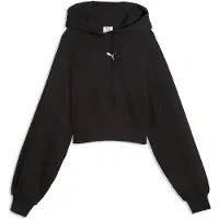 Puma Sweatshirt 'Essentials' zwart / wit