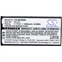 123accu Nokia BV-5S accu (1500 mAh, huismerk)