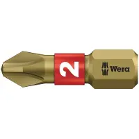 Wera bit 851/1 BTH, Philips, PH 2, lengte 25 mm, 10 stuks