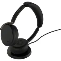 Jabra Evolve3 65 Flex UC, Link390a, zwart, WLC-oplader