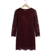 Ana alcazar Dames Jurken Dress - Bordeaux - Maat 44